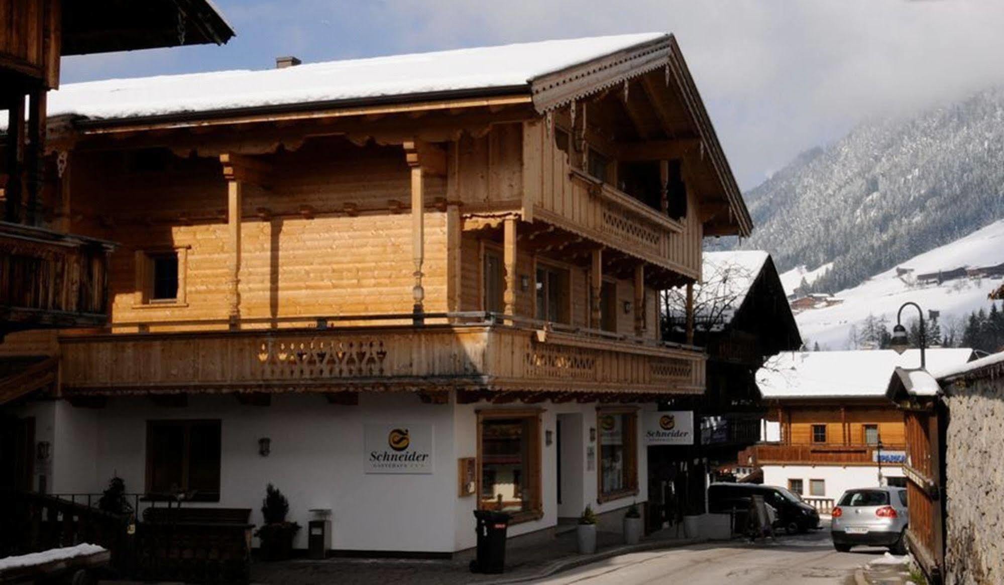 Das Gaestehaus Schneider Am Dorfplatz Alpbach Ngoại thất bức ảnh